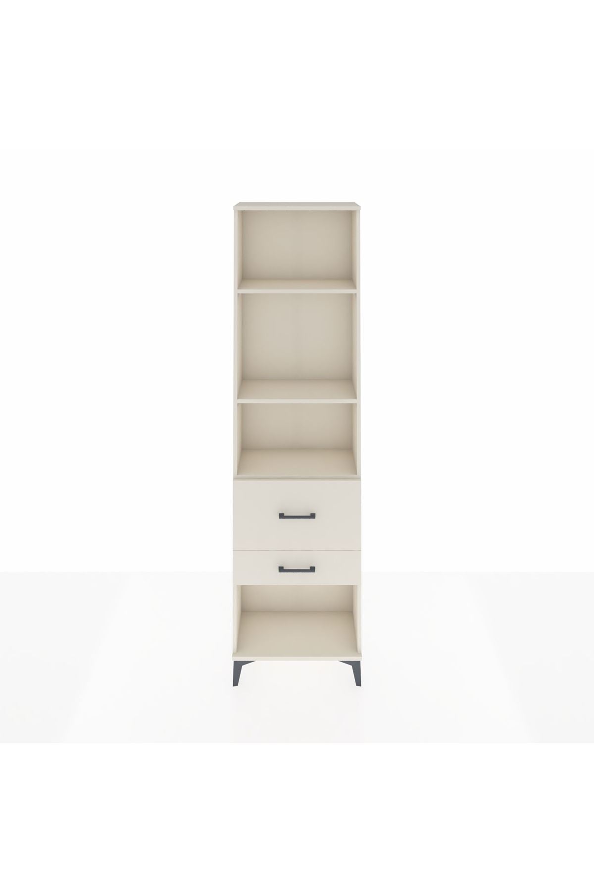 Arges Dolap 3 Raflı 2 Çekmeceli 60x30x221 Aytaşı-Aytaşı