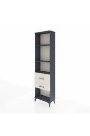 Arges Dolap 3 Raflı 2 Çekmeceli 60x30x221 Antrasit-Aytaşı