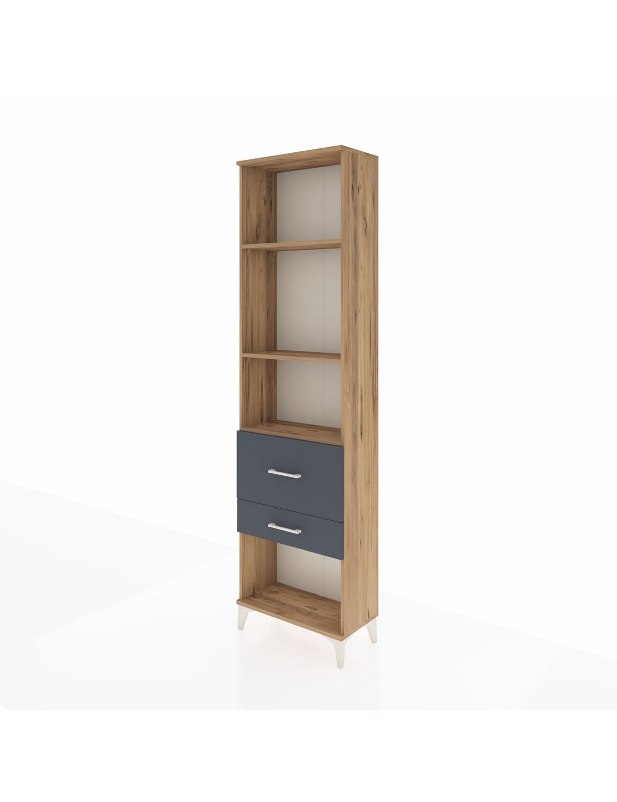 Arges Dolap 3 Raflı 2 Çekmeceli 60x30x221 - S29M084V8A