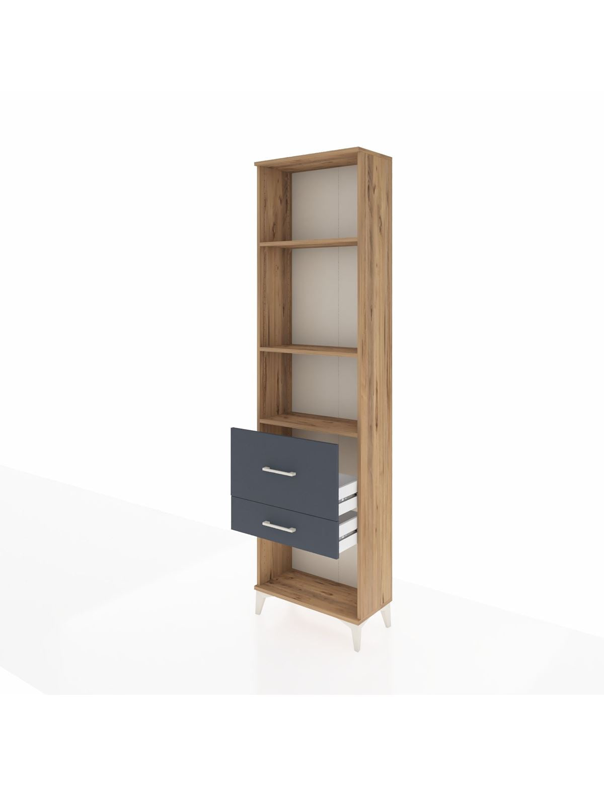Arges Dolap 3 Raflı 2 Çekmeceli 60x30x221 - S29M084V8A