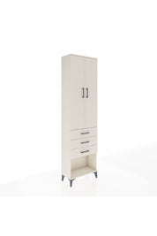 Arges Dolap 2 Raflı 3 Çekmeceli Tek Askılı 60x30x221 Aytaşı-Aytaşı
