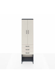Arges Dolap 2 Raflı 3 Çekmeceli Tek Askılı 60x30x221 - S29M085V4A