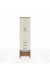Arges Dolap 2 Raflı 3 Çekmeceli Tek Askılı 60x30x221 - S29M085V7A
