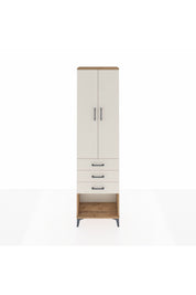 Arges Dolap 3 Raflı 3 Çekmeceli 2 Kapaklı 60x30x221 - S29M086V7A