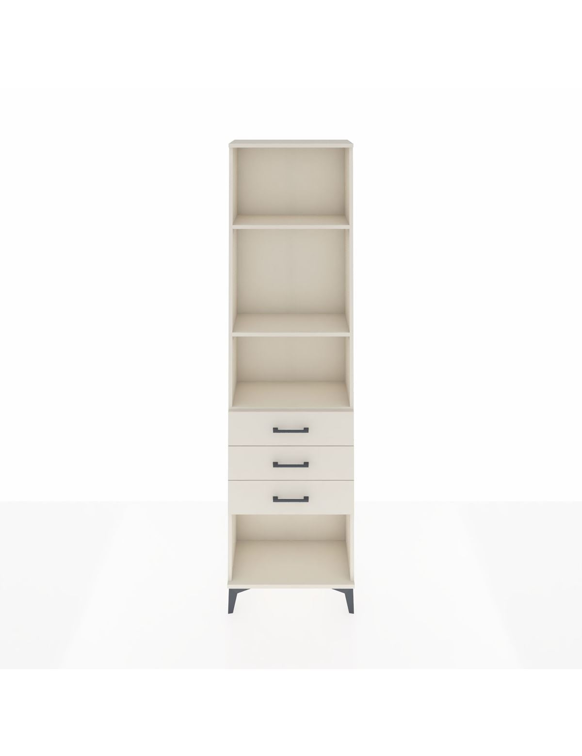 Arges Dolap 3 Raflı 3 Çekmeceli 60x30x221 Aytaşı-Aytaşı