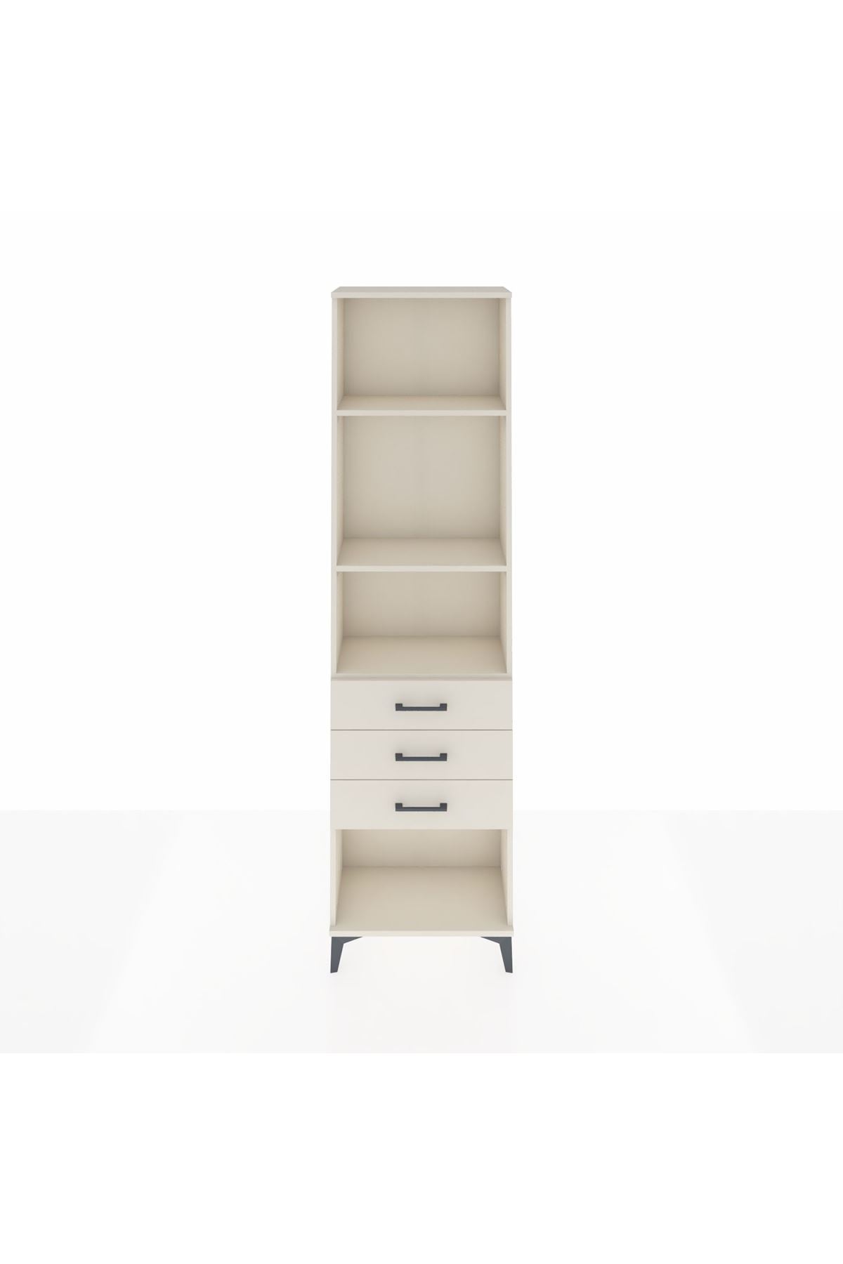 Arges Dolap 3 Raflı 3 Çekmeceli 60x30x221 Aytaşı-Aytaşı