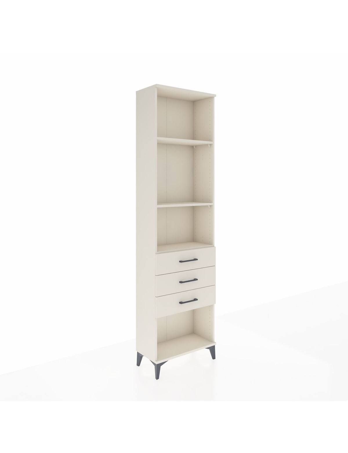 Arges Dolap 3 Raflı 3 Çekmeceli 60x30x221 Aytaşı-Aytaşı