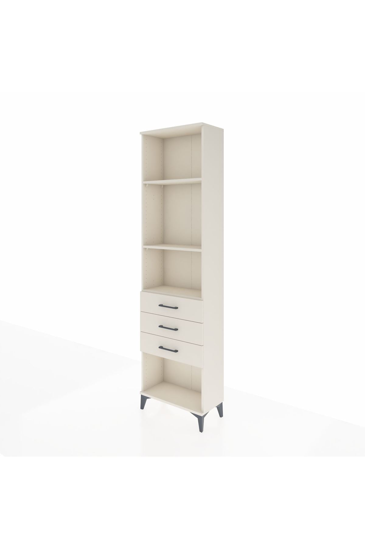 Arges Dolap 3 Raflı 3 Çekmeceli 60x30x221 Aytaşı-Aytaşı