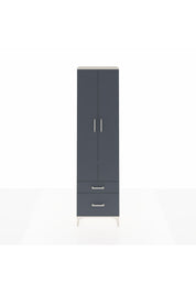 Arges Dolap 4 Raflı 2 Çekmeceli 2 Kapaklı 60x30x221 Aytaşı-Antrasit