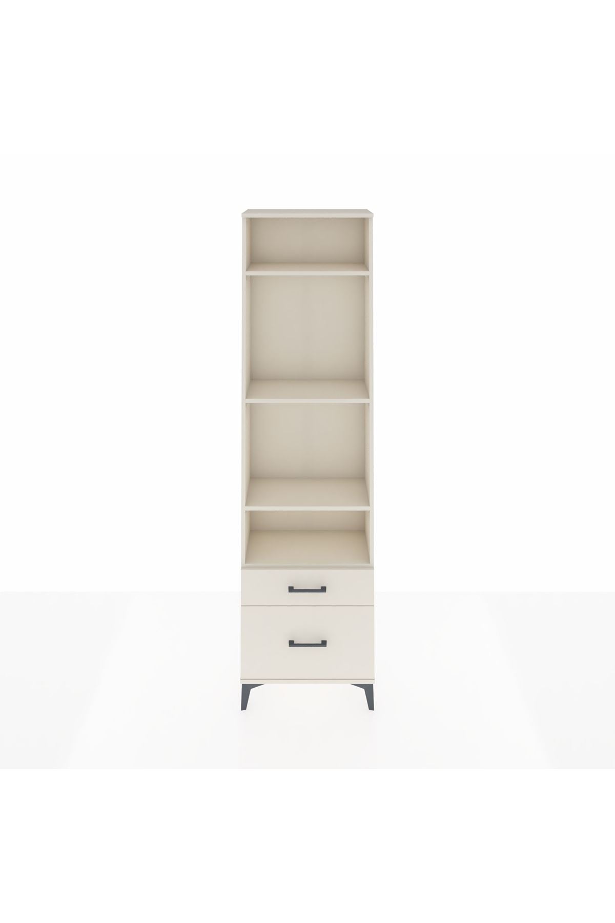 Arges Dolap 4 Raflı 2 Çekmeceli 60x30x221 Aytaşı-Aytaşı