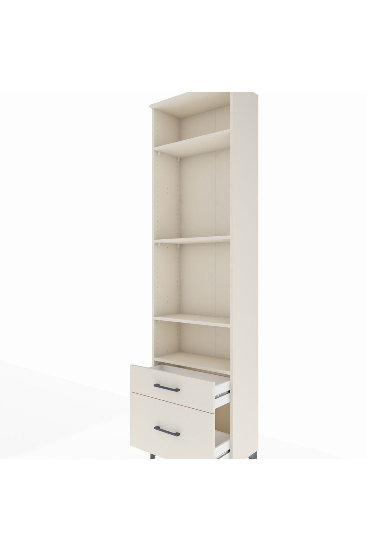 Arges Dolap 4 Raflı 2 Çekmeceli 60x30x221 Aytaşı-Aytaşı