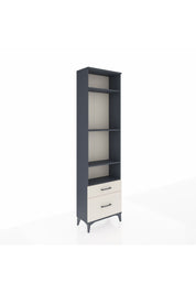 Arges Dolap 4 Raflı 2 Çekmeceli 60x30x221 Antrasit-Aytaşı