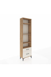 Arges Dolap 4 Raflı 2 Çekmeceli 60x30x221 Çam-Aytaşı