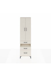 Arges Dolap 3 Raflı 3 Çekmeceli Tek Askılı 60x30x221 Aytaşı-Aytaşı