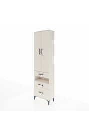Arges Dolap 3 Raflı 3 Çekmeceli Tek Askılı 60x30x221 Aytaşı-Aytaşı
