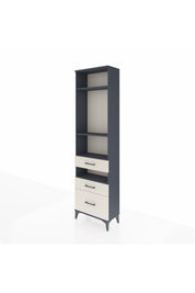 Arges Dolap 4 Raflı 3 Çekmeceli 60x30x221 Antrasit-Aytaşı