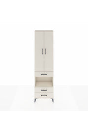 Arges Dolap 4 Raflı 3 Çekmeceli 2 Kapaklı 60x30x221 Aytaşı-Aytaşı