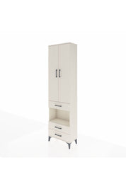 Arges Dolap 4 Raflı 3 Çekmeceli 2 Kapaklı 60x30x221 - S29M098V1A