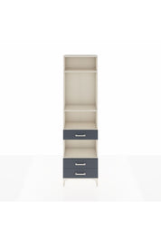 Arges Dolap 4 Raflı 3 Çekmeceli 60x30x221 Aytaşı-Antrasit