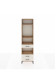 Arges Dolap 4 Raflı 3 Çekmeceli 60x30x221 Çam-Aytaşı