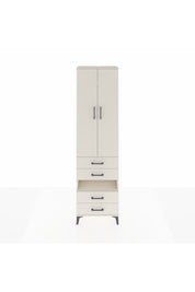 Arges Dolap 3 Raflı 4 Çekmeceli Tek Askılı 60x30x221 Aytaşı-Aytaşı