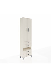 Arges Dolap 3 Raflı 4 Çekmeceli Tek Askılı 60x30x221 Aytaşı-Aytaşı