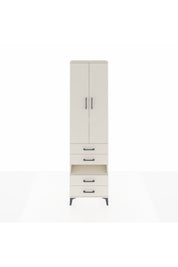 Arges Dolap 4 Raflı 4 Çekmeceli 2 Kapaklı 60x30x221 Aytaşı-Aytaşı