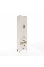 Arges Dolap 4 Raflı 4 Çekmeceli 2 Kapaklı 60x30x221 Aytaşı-Aytaşı