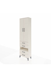 Arges Dolap 4 Raflı 4 Çekmeceli 2 Kapaklı 60x30x221 Aytaşı-Aytaşı