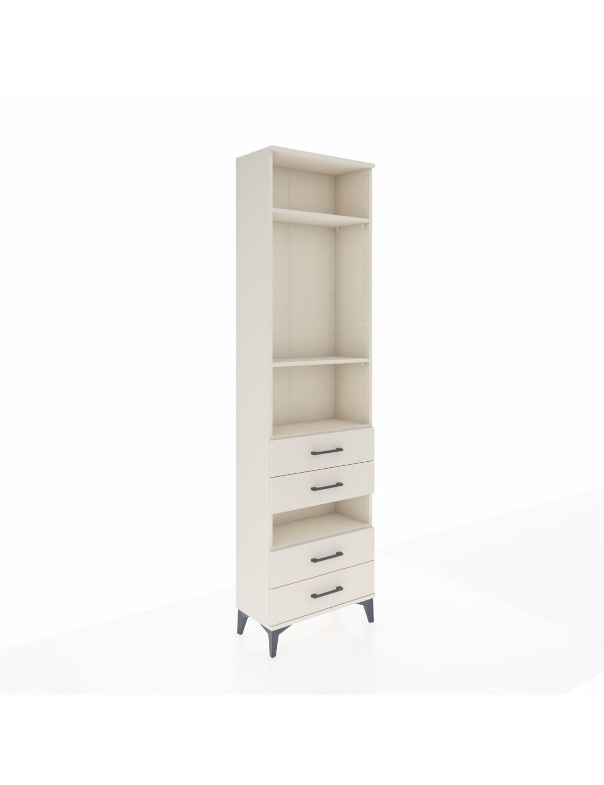 Arges Dolap 4 Raflı 4 Çekmeceli 60x30x221 Aytaşı-Aytaşı