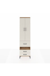 Arges Dolap 3 Raflı 3 Çekmeceli Tek Askılı 60x30x221 - S29M103V7A
