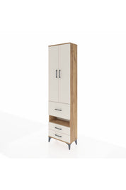 Arges Dolap 3 Raflı 3 Çekmeceli Tek Askılı 60x30x221 - S29M103V7A