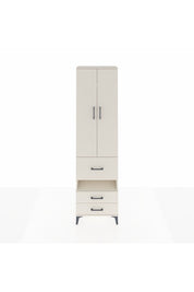 Arges Dolap 4 Raflı 3 Çekmeceli 2 Kapaklı 60x30x221 Aytaşı-Aytaşı