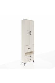 Arges Dolap 4 Raflı 3 Çekmeceli 2 Kapaklı 60x30x221 Aytaşı-Aytaşı