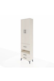 Arges Dolap 4 Raflı 3 Çekmeceli 2 Kapaklı 60x30x221 Aytaşı-Aytaşı