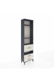 Arges Dolap 4 Raflı 3 Çekmeceli 60x30x221 Antrasit-Aytaşı