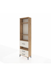 Arges Dolap 4 Raflı 3 Çekmeceli 60x30x221 Çam-Aytaşı