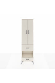 Arges Dolap 3 Raflı 2 Çekmeceli Tek Askılı 60x30x221 Aytaşı-Aytaşı