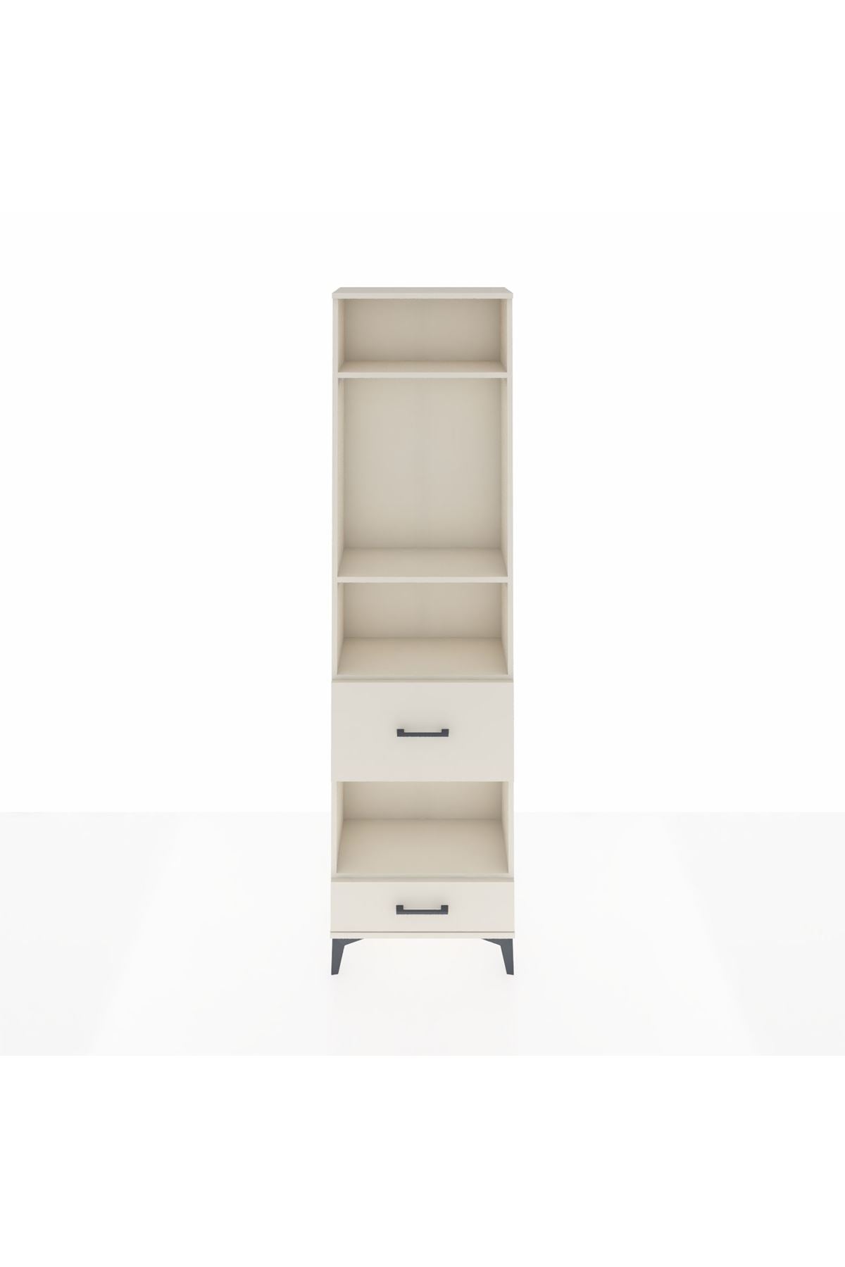 Arges Dolap 4 Raflı 2 Çekmeceli 60x30x221 Aytaşı-Aytaşı