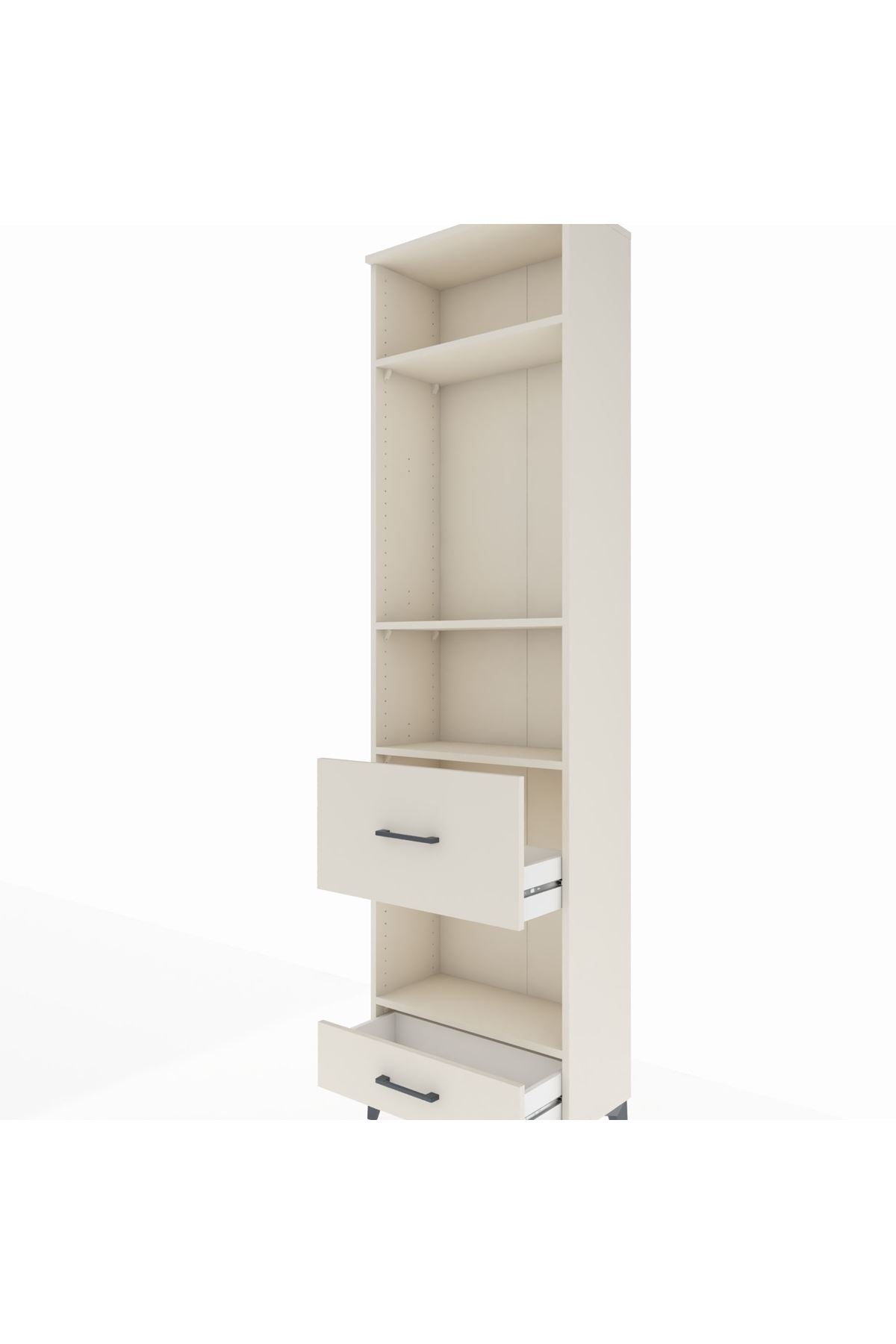 Arges Dolap 4 Raflı 2 Çekmeceli 60x30x221 Aytaşı-Aytaşı