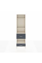 Arges Dolap 4 Raflı 2 Çekmeceli 60x30x221 Aytaşı-Antrasit