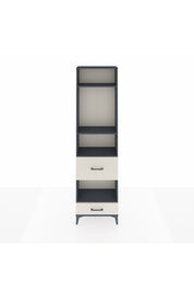 Arges Dolap 4 Raflı 2 Çekmeceli 60x30x221 Antrasit-Aytaşı