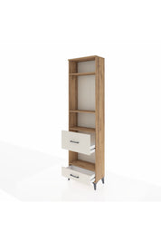 Arges Dolap 4 Raflı 2 Çekmeceli 60x30x221 Çam-Aytaşı