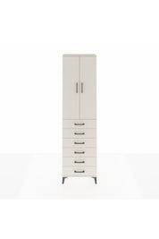 Arges Dolap 2 Raflı 6 Çekmeceli Tek Askılı 60x30x221 Aytaşı-Aytaşı