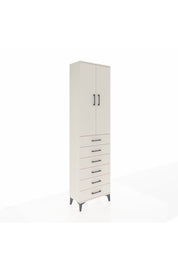 Arges Dolap 2 Raflı 6 Çekmeceli Tek Askılı 60x30x221 Aytaşı-Aytaşı