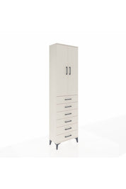 Arges Dolap 3 Raflı 6 Çekmeceli 2 Kapaklı 60x30x221 Aytaşı-Aytaşı