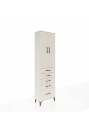 Arges Dolap 2 Raflı 5 Çekmeceli Tek Askılı 60x30x221 Aytaşı-Aytaşı