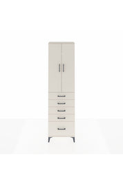 Arges Dolap 3 Raflı 5 Çekmeceli 2 Kapaklı 60x30x221 Aytaşı-Aytaşı