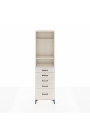 Arges Dolap 3 Raflı 5 Çekmeceli 60x30x221 Aytaşı-Aytaşı