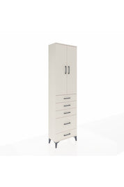 Arges Dolap 2 Raflı 5 Çekmeceli Tek Askılı 60x30x221 Aytaşı-Aytaşı